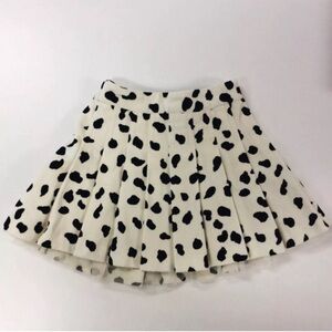 Girls pleated Dalmatian skirt